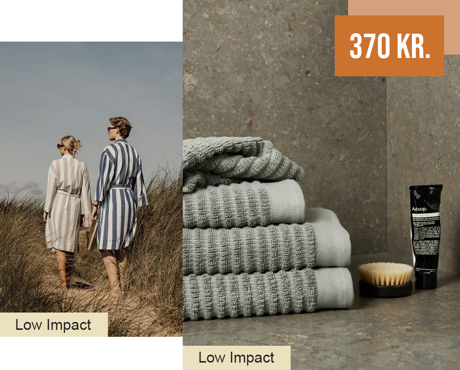 Se udvalget af gaver inden for gavebeviset Low Impact